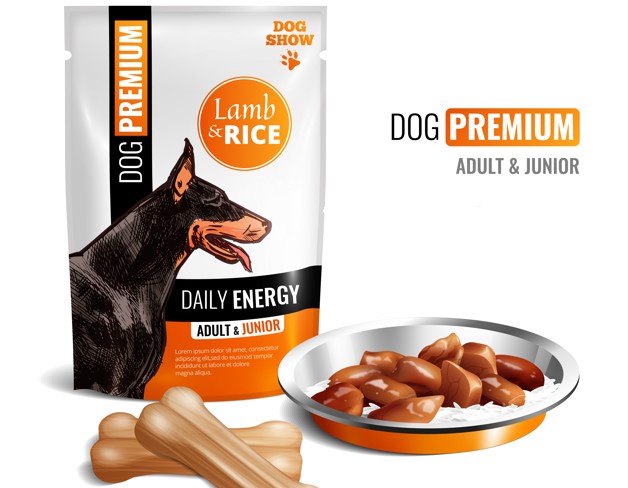 pet food packaging (Dog)